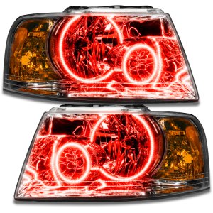 Ford Expedition Headlight Assemblies - ORACLE Lighting - ColorSHIFT w/ 2.0 Controller - Chrome - `03-`06 Ford Expedition Headlight Assemblies - ORACLE Lighting - ColorSHIFT w/ 2.0 Controller - Chrome - `03-`06